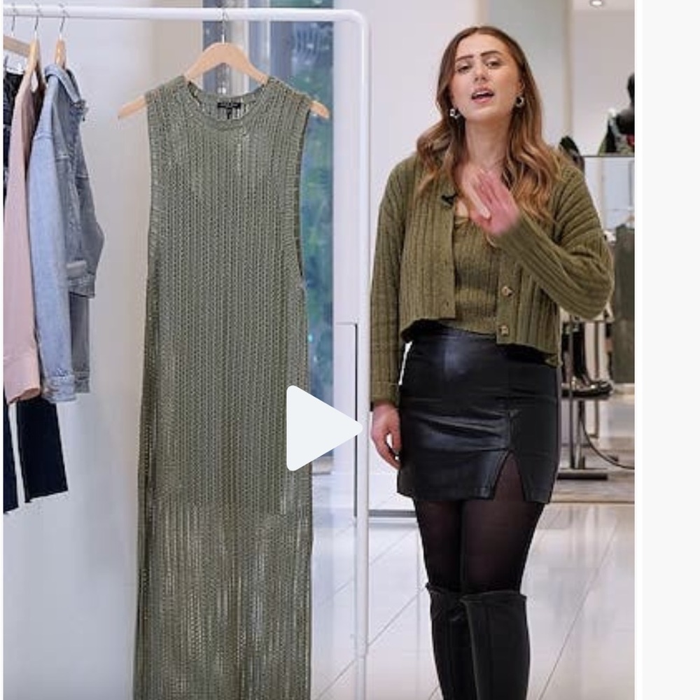 Rag and Bone Riley Sleeveless maxi dress Sage